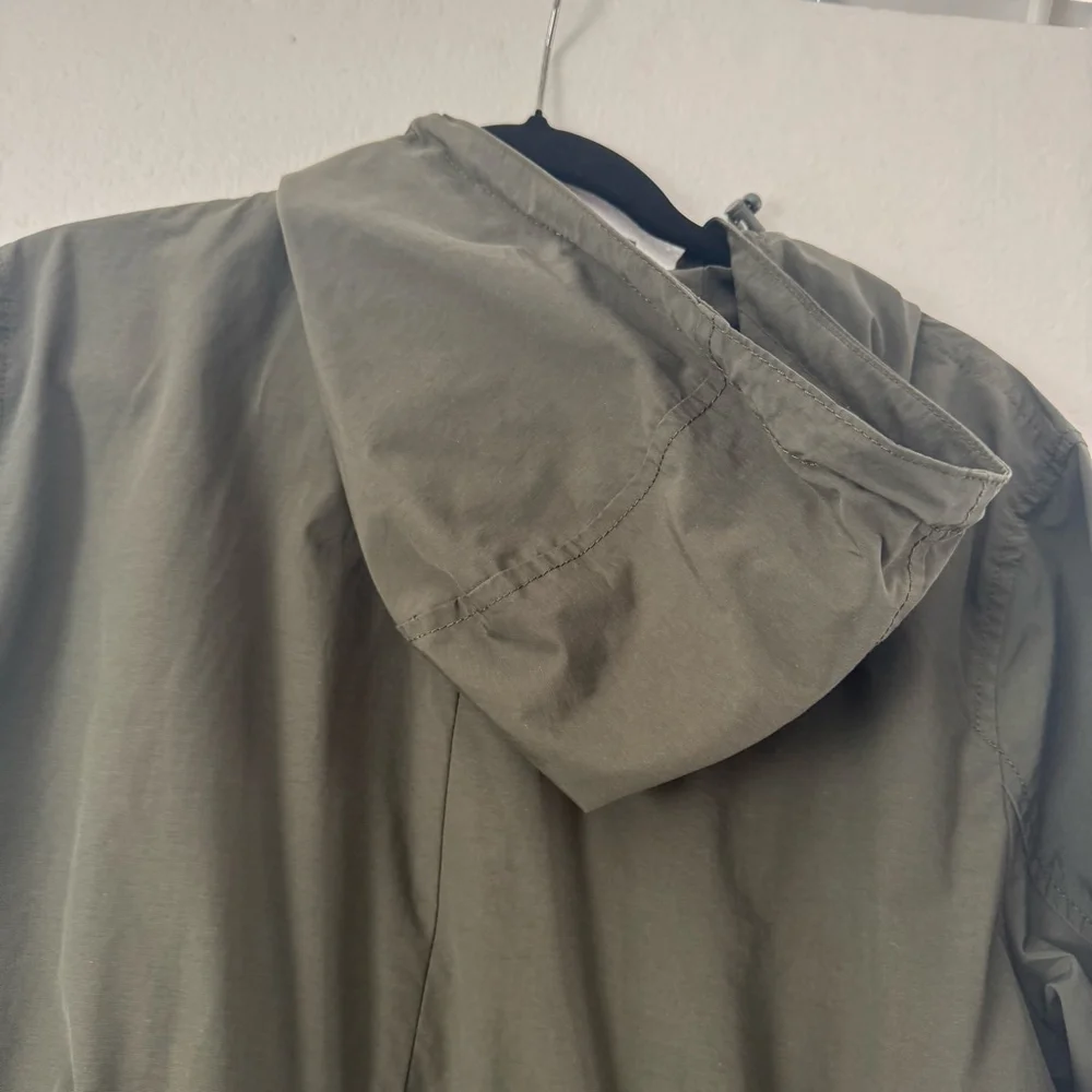 J.Crew Olive Green Perfect Lightweight Utility Jacket M - Picture 4 of 10